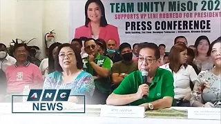 Misamis Oriental candidates throw support for Robredo-Duterte in upcoming polls | ANC