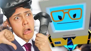 I GOT FIRED FROM MY OFFICE JOB - Office Worker (Job Simulator Virtual Reality)