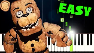 Five Nights at Freddy's Song - EASY Piano Tutorial