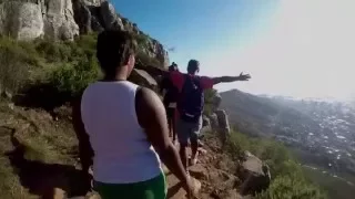 Hiking with iDaki --Lions Head Cape Town South Africa