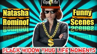 Black Widow Thug Life Moments Hind | Natasha Rominof Funny Scenes Hindi | Black Widow | Yttrends