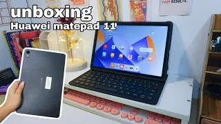 Unboxing Huawei matepad 11 (2023)  + smart magnetic keyboard