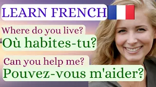 COMMON, EVERYDAY life  FRENCH  Conversation every French Learner must know | Learn French