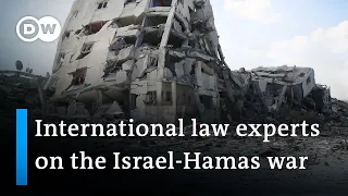 What international law has to say about the Israel-Hamas war | DW News