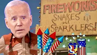 Joe Biden Fireworks Stand Sale ~ Try NOT To Laugh