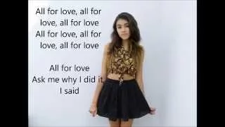 Madison Beer All For Love Ft  Jack and Jack Lyrics