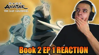 SO MUCH HAPPENING! | Avatar the Last Airbender Book 2 Episode 1 Reaction!