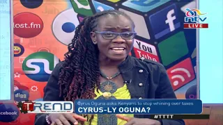 Kenyas bash Cyrus Oguna for defending 'high' taxes | #TTTT