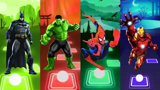 Spiderman Cartoon 🆚 Big Hulk 🆚 Ironman 🆚 Batman 🎵 Who Will Win..⁉️
