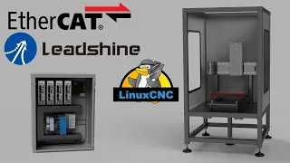LinuxCNC EtherCAT for reals this time - New Control Cabinet and Leadshine Servos
