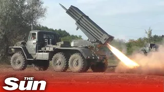 Pro-Russian artillery 'hits Ukrainian position' with missiles in Avdiivka