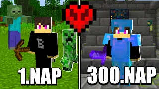 TÚLÉLTEM 300 NAPOT HARDCORE MINECRAFTBAN! (PARÓDIA)