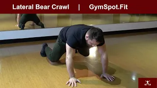 Lateral Bear Crawl | GymSpot