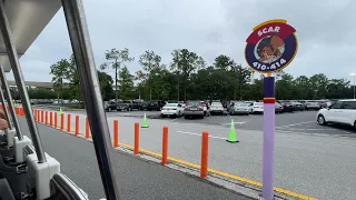 Magic Kingdom Parking Lot Tram Full Ride HD POV to TTC Walt Disney World