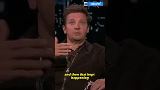 Jeremy Renner on Snowplow accident😱 #shorts  #jeremyrenner #jimmykimmel