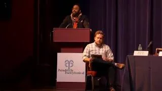 12th Annual Palm Beach Poetry Festival, January 2016, Beloved Poems Panel: Kevin Young