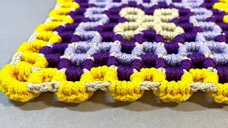 100% you will love it🥰 An interesting way to crochet a rug