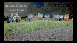 FS22 | ATTINGHAM PARK | EP 3: GREEN GREEN GRASS | LET'S PLAY | PS4 | CONSOLE |