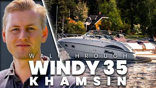 Tidenes klassiker? Vi tar deg med ombord i Windy 35 Khamsin | Walkthrough