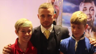 WHAT A NICE MAN - HOMETOWN HERO CARL FRAMPTON MAKES TIME FOR THE FANS IN BELFAST