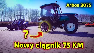 Nowa dostawa ciągników Arbos 3075 ? 👉 Chiński KOLOS Arbos 7240 240 KM 👉 na hamowni [Korbanek]