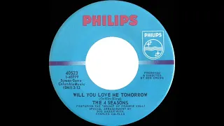 1968 HITS ARCHIVE: Will You Love Me Tomorrow - 4 Seasons (mono 45)