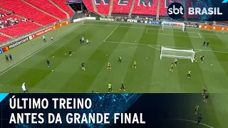 Final da Champions no SBT; finalistas fazem último treino antes do jogo | SBT Brasil (31/05/24)