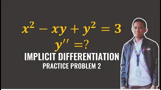 Implicit Differentiation (Second Derivative)