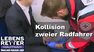 Fahrradkollision: Welche Verletzungen liegen vor? | Lebensretter hautnah | SAT.1