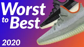 RANKING:WORST TO BEST!! YEEZY 350 V2'S FOR 2020