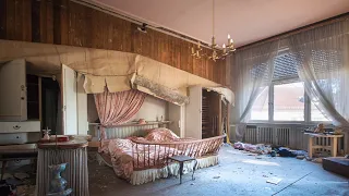 Abandoned Italian Mansion Family left everything behind!