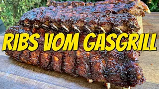 RIBS VOM GASGRILL - Baby Back Ribs mit Gelinggarantie