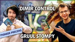 Playtesting the 2022 Pioneer Challenger Decks | Gruul Stompy vs Dimir Control