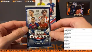 TOPPS CHROME UCL 2020-21 HOBBY BOX OPENING (BREAK #3)