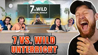 Ich gebe SURVIVAL-UNTERRICHT! – Papaplatte, Knossi & Co. in der 7 vs. Wild Schule | Fritz Meinecke