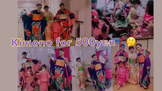 Wearing KiMoNo for 500 Yen|Review