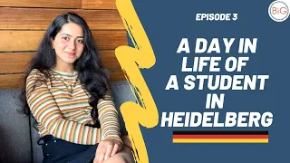 A Day in Life of A Student in Heidelberg: How To Get By in Germany 🇩🇪 | Episode 3