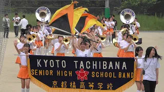 京都橘高校吹奏楽部　BRASS EXPO 2024 　marching parade Kyoto Tachibana SHS Band 「4ｋ」