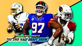 7-Round 2024 NFL Mock Draft (ARI, LAC, NYG) | The 2nd Half Draft Show Ep. 79