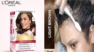 Trying new loreal no ammonia excellence creme hair colour | Kaur Tips