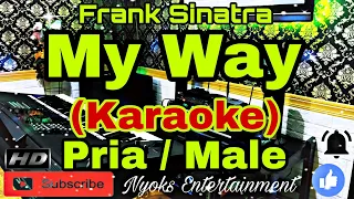 MY WAY - Frank Sinatra (Karaoke) Nada Pria [Male] CIS=DO