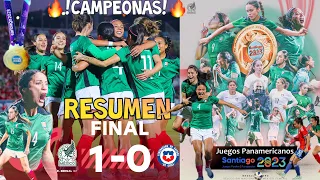 México Femenil vs Chile Femenil RESUMEN 🔥 CAMPEONAS! 🥇DE ORO 🇲🇽 Juegos Panamericanos 3.11.2023