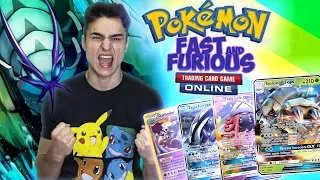 POKÉMON TCG Online -  Fast and Furious | Deck Golisopod-GX e Garbodor | Sole e Luna