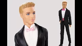 Распаковка Кена "Жениха Барби" от Маттел/Barbie® Fairytale Groom Ken Doll DVP39 Mattel Unboxing