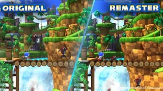 Differences/Comparisons between Sonic Generations and Sonic x Shadow Generations