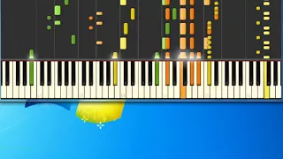 Everybody everybody Black Box [Synthesia Piano] [Piano Tutorial Synthesia]