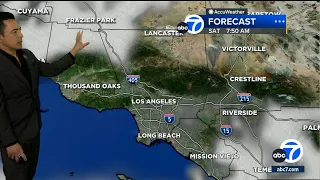 SoCal to see warming trend this weekend