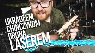 Dron wycięty laserem! 😲czyli głupi projekt 5-calówki FPV! 🚀 Sculpfun S9