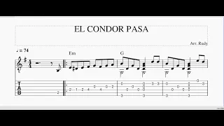 El Condor Pasa (Cover) Finger Style (Not Balok & TAB)