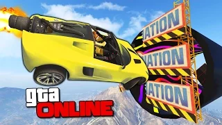 АЗИАТСКАЯ КОСМИЧЕСКАЯ ПРОГРАММА НА РОКЕТ ТАЧКАХ В СКИЛЛ ТЕСТЕ GTA 5 ONLINE ( ГТА 5 ГОНКИ )